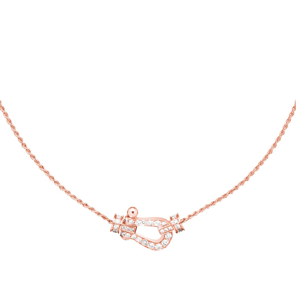 [Elowen jewels ]FORCE 10 PINK GOLD DIAMOND NECKLACE