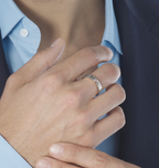 [Elowen jewels ]ALLIANCE LIENS VIDENCE 4MM RING