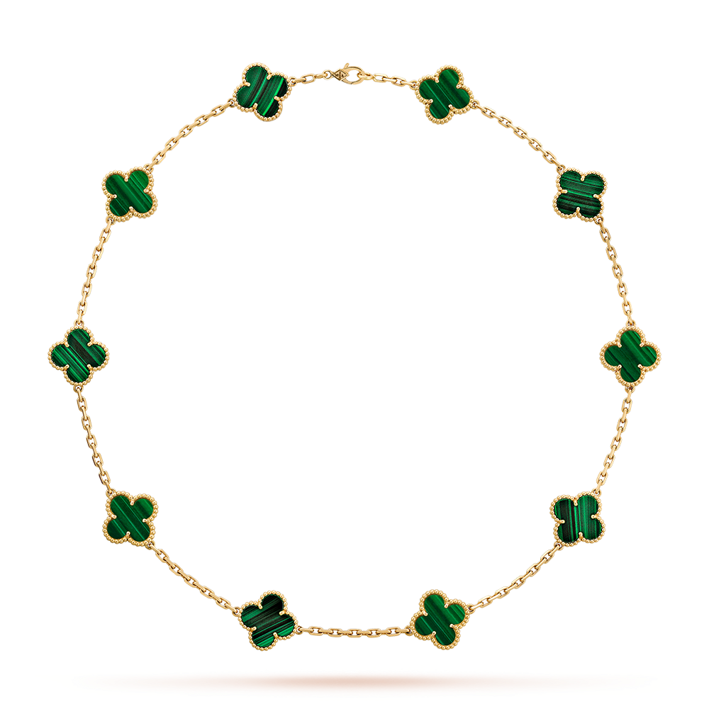 {
  "Elowen jewels ": "Elowen Schmuck ",
  "CLOVER 10 MOTIFS MALACHITE NECKLACE": "CLOVER HALSKETTE MIT 10 MALACHIT-MOTIVEN"
}