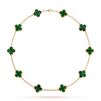 {
  "Elowen jewels ": "Elowen Schmuck ",
  "CLOVER 10 MOTIFS MALACHITE NECKLACE": "CLOVER HALSKETTE MIT 10 MALACHIT-MOTIVEN"
}
