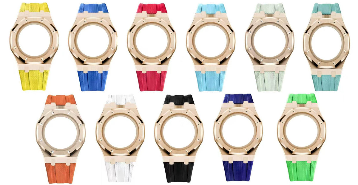 Royal Oak Pop Series Exclusive Model, Fully Encased Stainless Steel Case and Fluororubber Strap