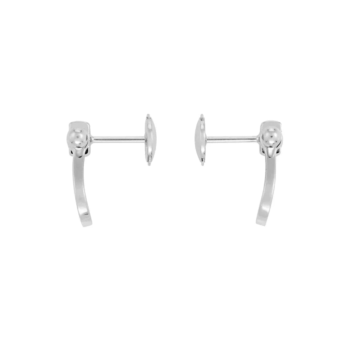 [Elowen jewels ]FORCE 10 OHRSTECKER MIT VOLLBESATZ DIAMANTEN MINI-MODELL