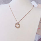 [Elowen jewels ]TRINITY NECKLACE GOLD  DIAMONDS