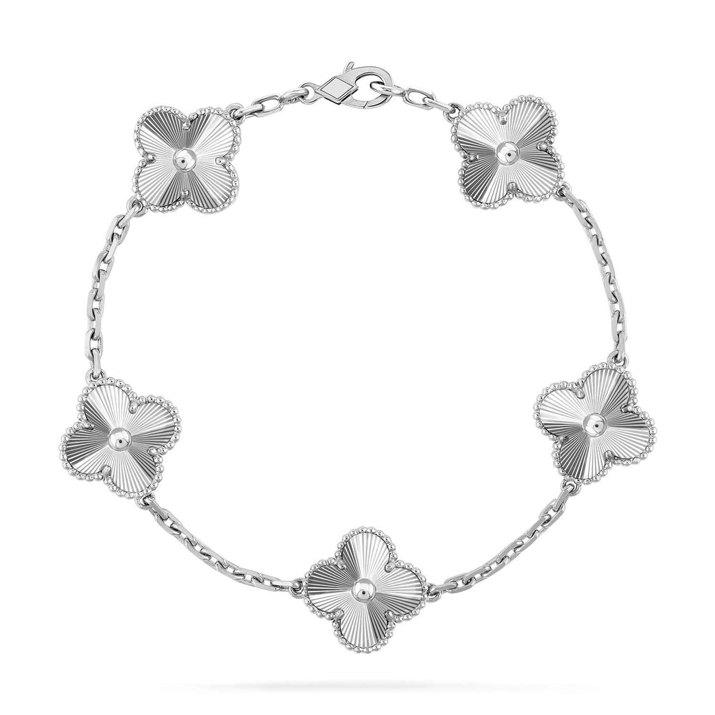 [Elowen jewels ] CLOVER 5 MOTIF LASER BRACELET COLLECTION
