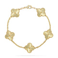 [Elowen jewels ] CLOVER 5 MOTIF LASER BRACELET COLLECTION