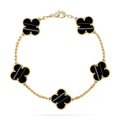 [Elowen jewels ] CLOVER 5 MOTIF PULSAR STONE BRACELET COLLECTION