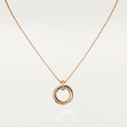 [Elowen jewels ]TRINITY NECKLACE GOLD  DIAMONDS