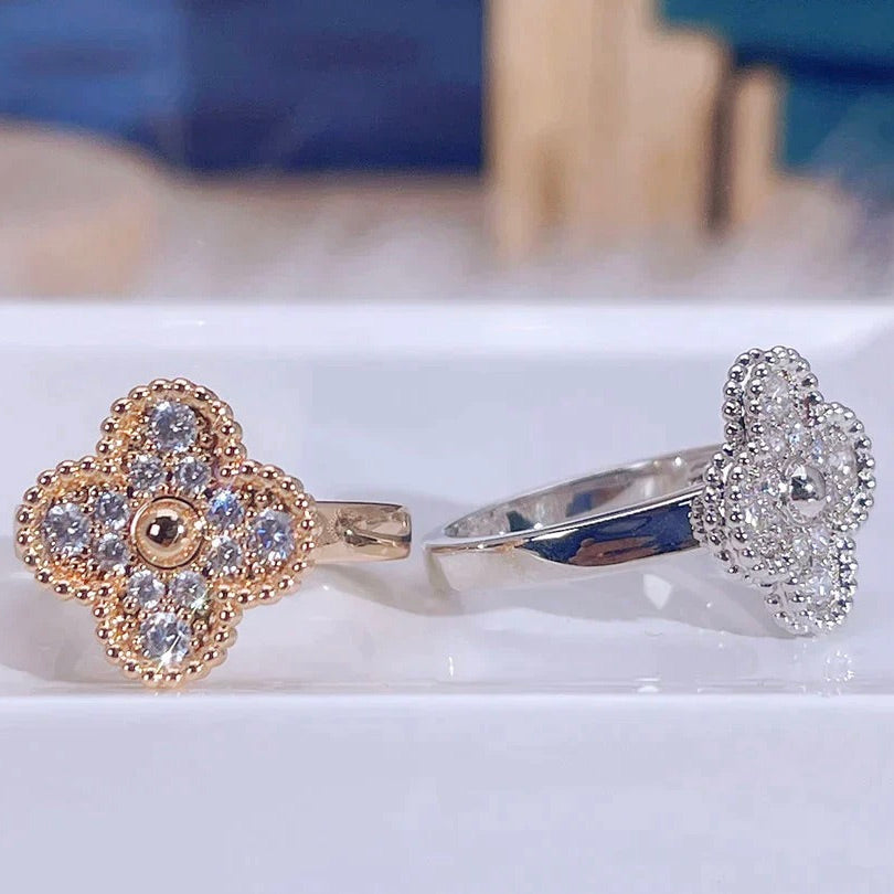 [Elowen jewels ]CLOVER DIAMOND RING