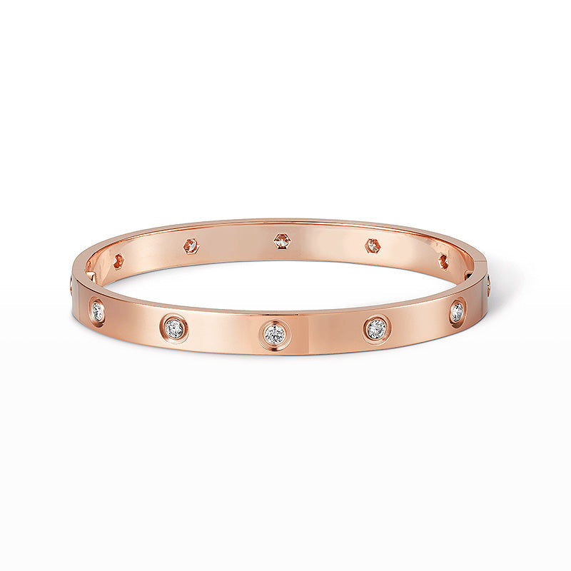 [Elowen jewels ]LOVE BRACELET 6.1MM 10 DIAMONDS