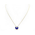 [Elowen jewels ]AMULETTE HALSKETTE AUS ROSÉGOLD MIT ACHAT