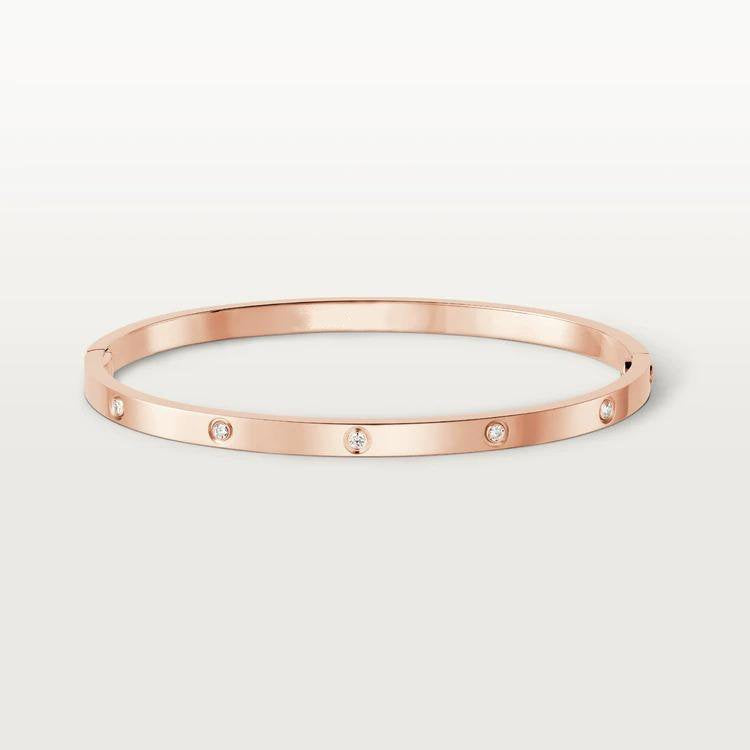 [Elowen jewels ]LOVE ARMBAND 3,65MM 10 DIAMANTEN