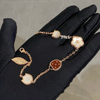 [Elowen jewels ]LUCKY SPRING 5 MOTIF BRACELET