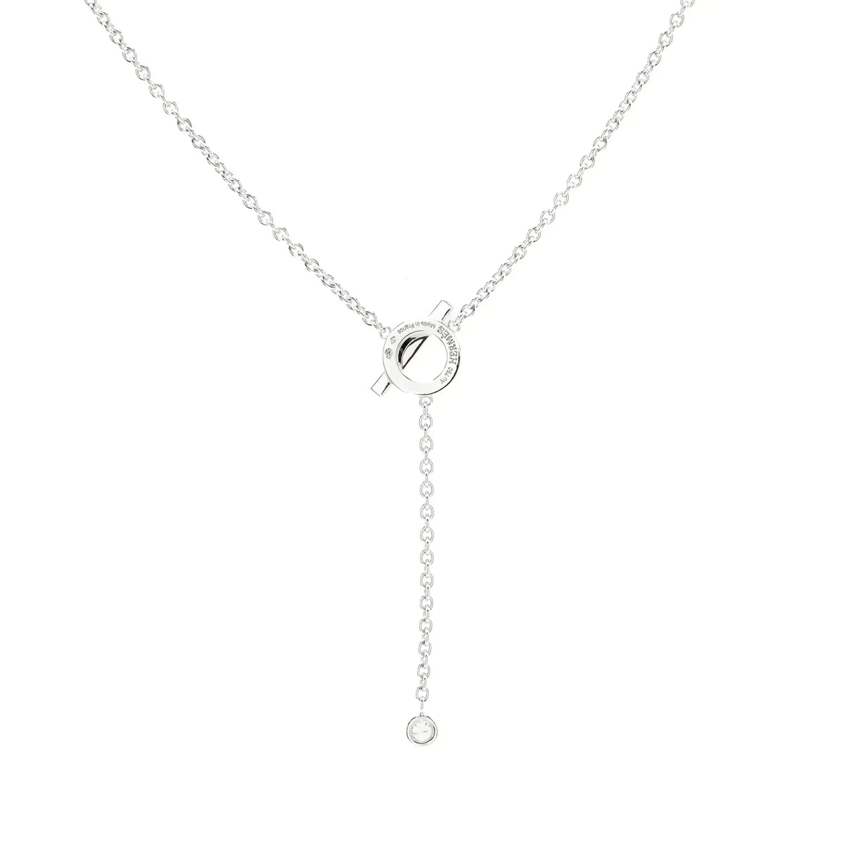 [Elowen jewels ]FINESSE SILBER-DIAMANT-HALSKETTE