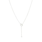 [Elowen jewels ]FINESSE SILBER-DIAMANT-HALSKETTE