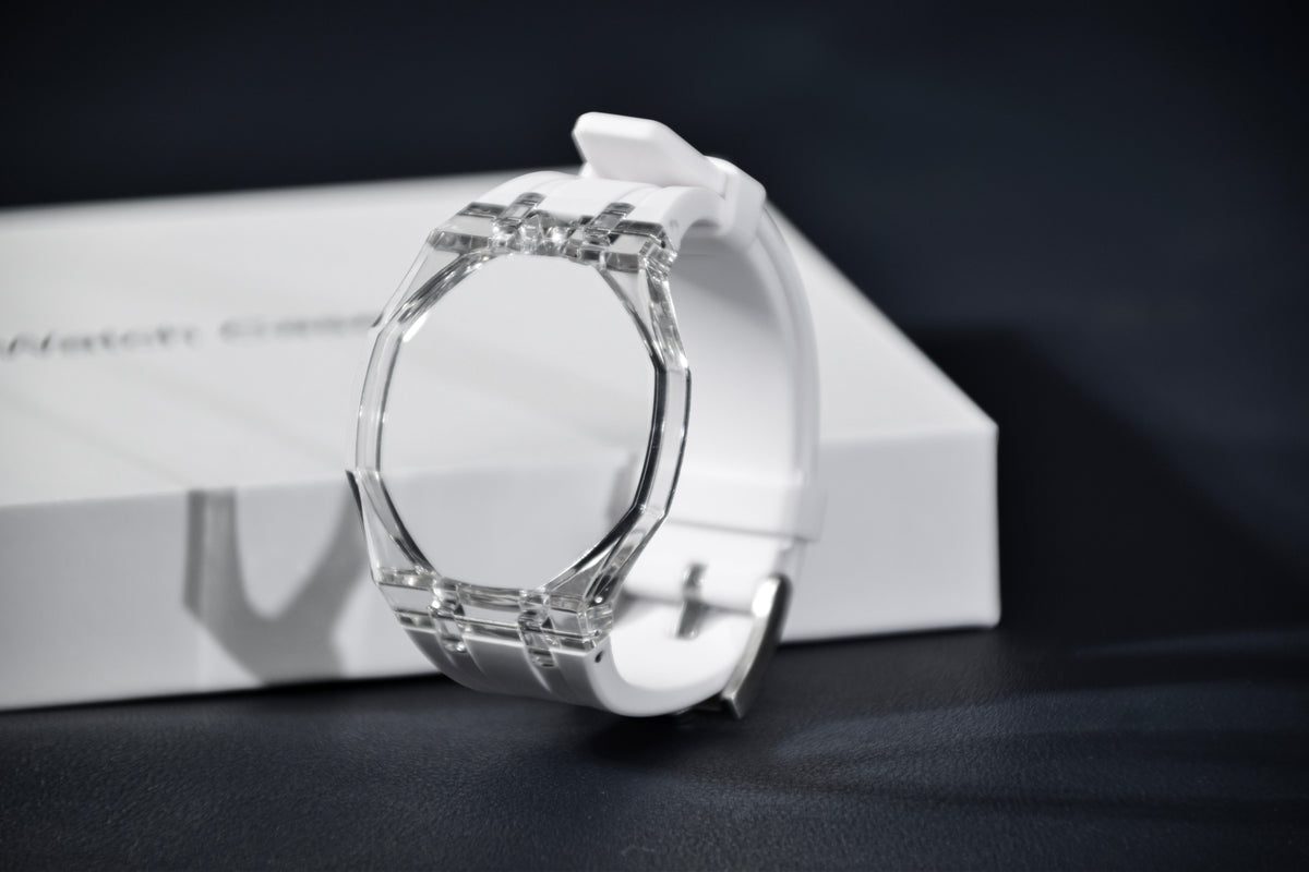 Royal Oak Pop Limited Edition: PC transparent case and silicone strap
