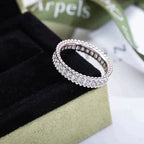 [Elowen jewels ]PERLEE DIAMANT-SILBERRING