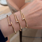 [Elowen jewels]JUSTE BRACELET 2.5MM DIAMONDS NEW