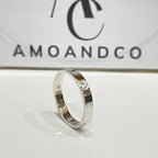 [Elowen jewels ]LOVE RING 4MM 1 DIAMOND