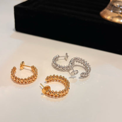 [Elowen Jewels]CLASH SMALL HOOP EARRINGS