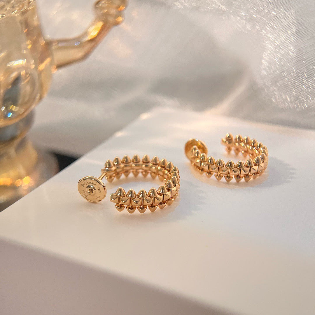 [Elowen Jewels]CLASH SMALL HOOP EARRINGS