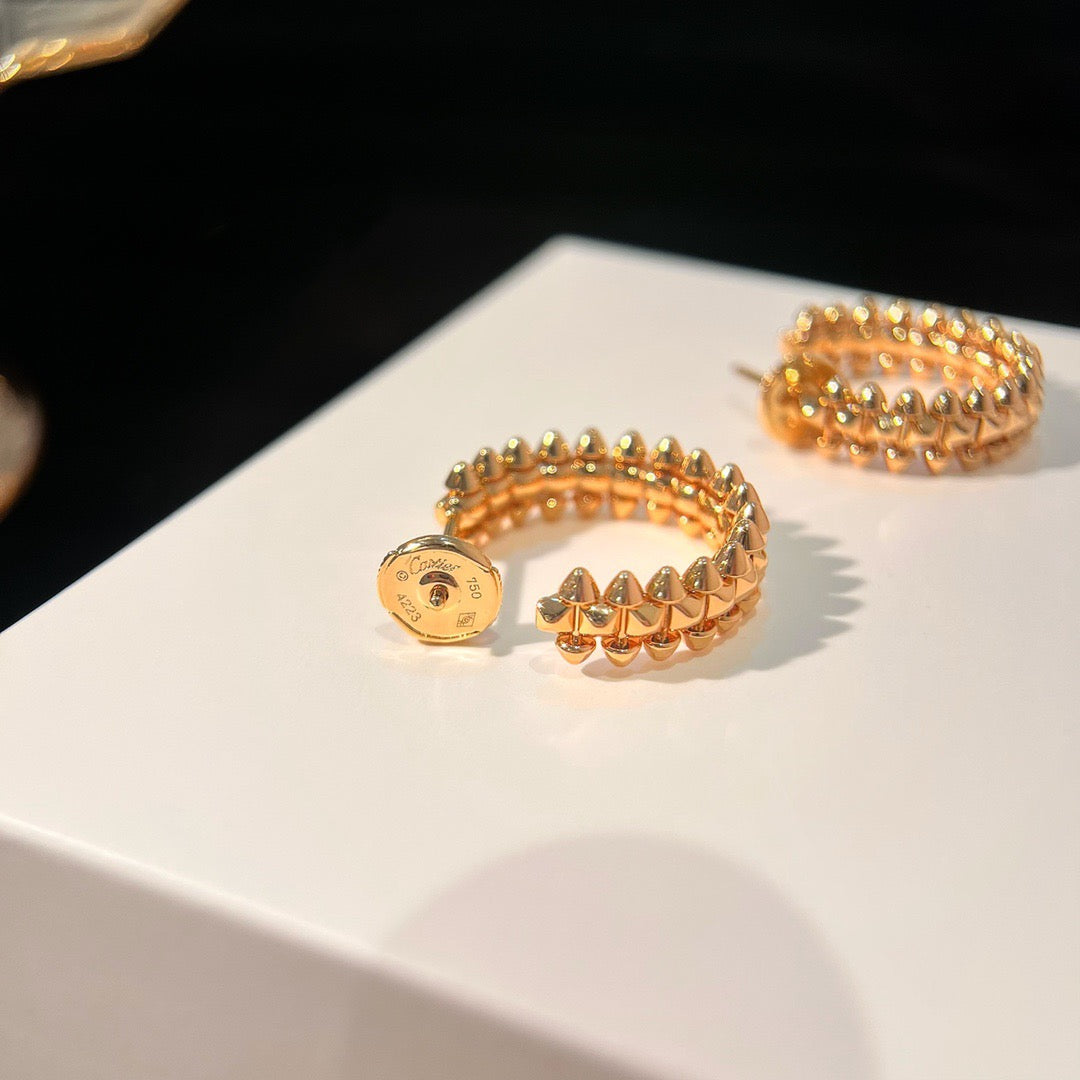 [Elowen Jewels]CLASH SMALL HOOP EARRINGS