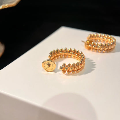 [Elowen Jewels]CLASH SMALL HOOP EARRINGS