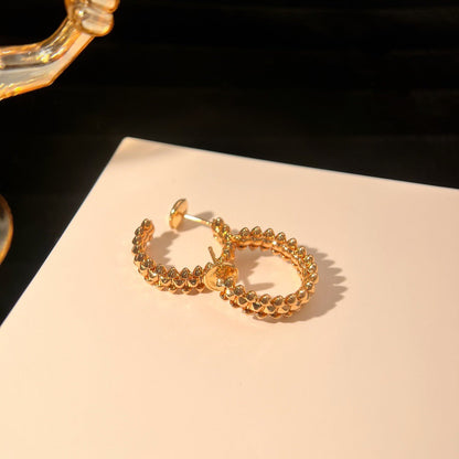 [Elowen Jewels]CLASH SMALL HOOP EARRINGS