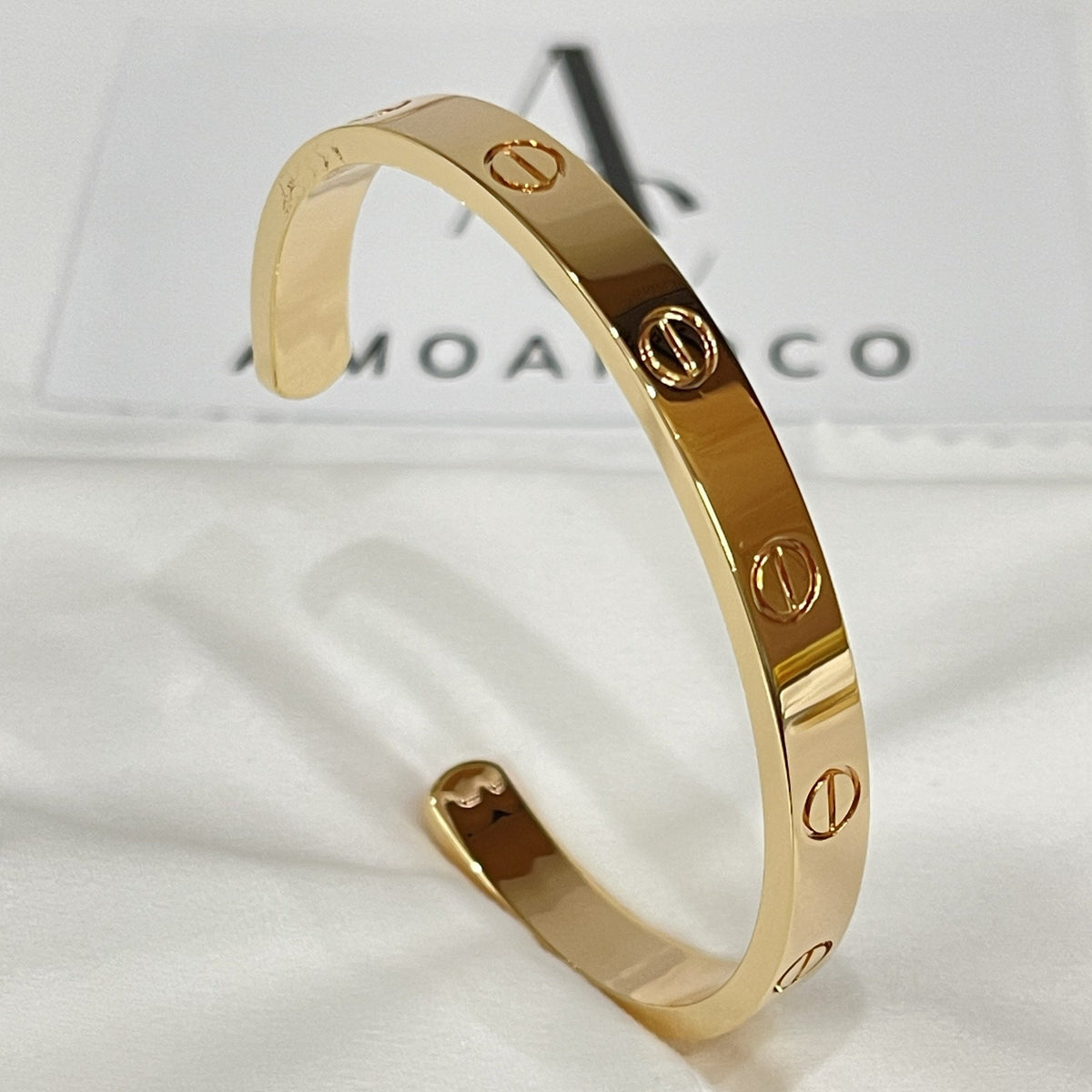 [Elowen jewels ]LIEBESARMBAND 6,1 MM OFFENER REIF