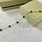 [Elowen jewels ]CLOVER 6 MOTIF  ONYXS BRACELET