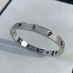 [Elowen jewels ]LOVE ARMBAND 6,1MM DIAMANTBESETZTE KERAMIK