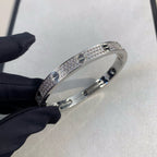[Elowen jewels ]LOVE ARMBAND 6,1MM DIAMANTBESETZTE KERAMIK