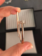 [Elowen jewels ]JUSTE BRACELET 3.5MM DIAMONDS