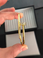 [Elowen jewels ]JUSTE BRACELET 3.5MM DIAMONDS