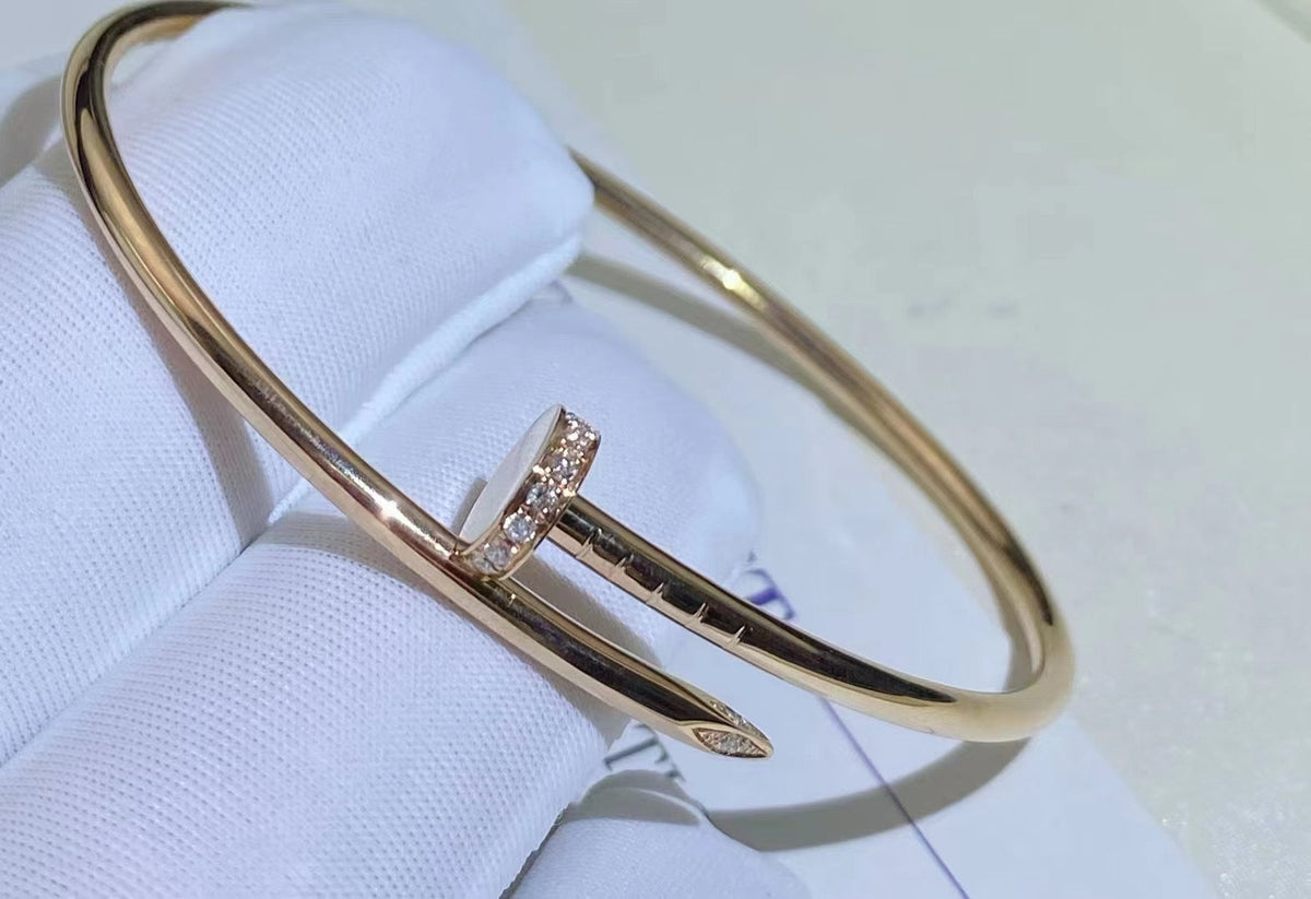 [Elowen jewels ]JUSTE ARMBAND 2,5 MM DIAMANTEN