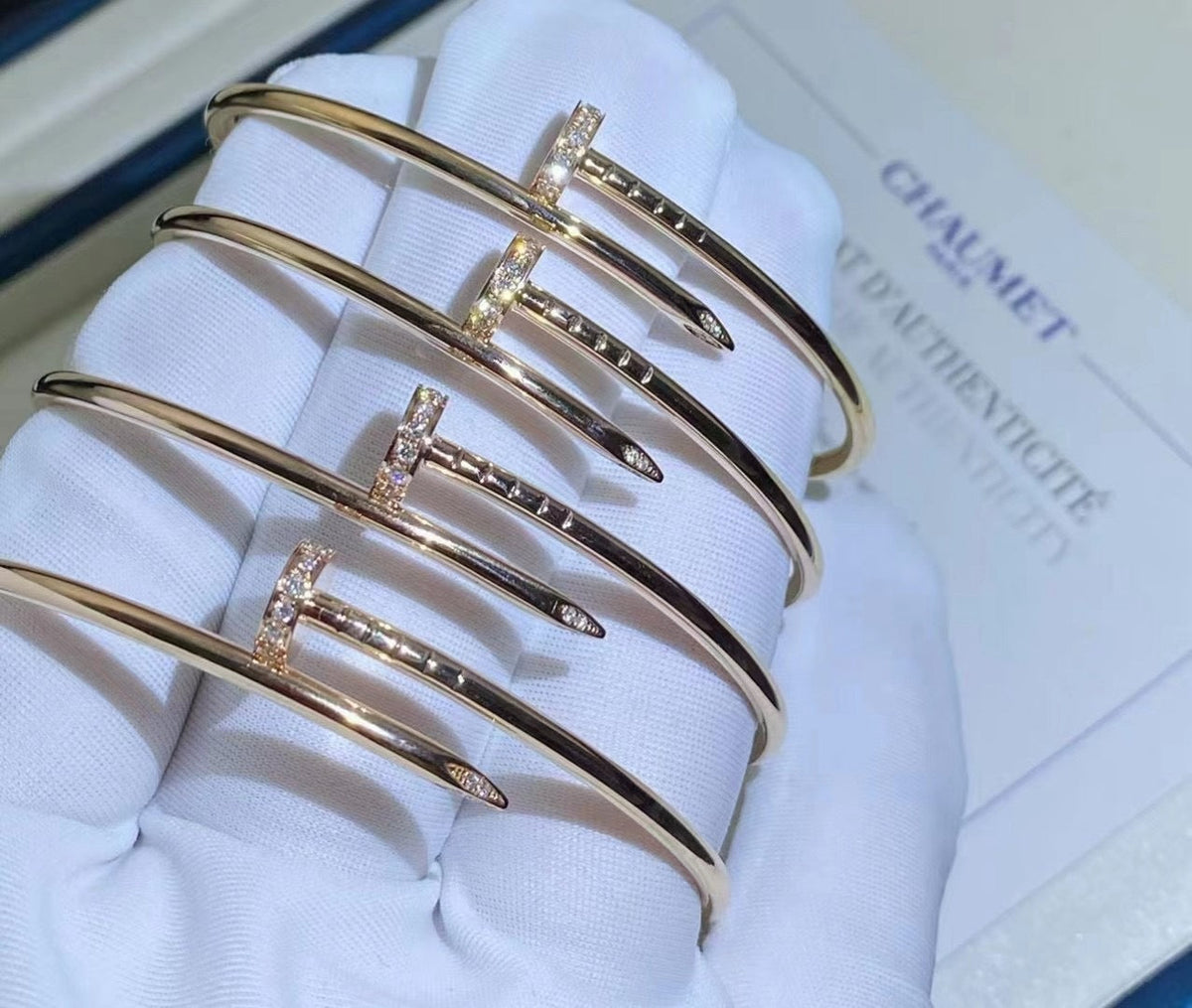 [Elowen jewels ]JUSTE ARMBAND 2,5 MM DIAMANTEN