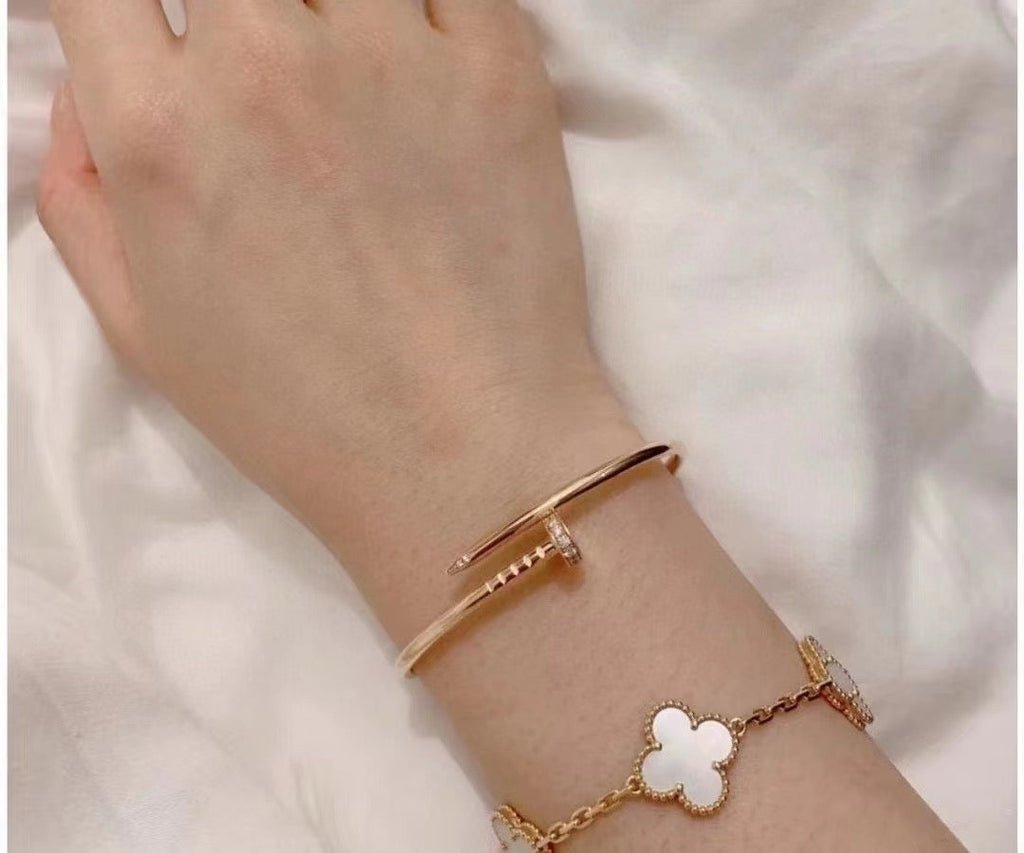 [Elowen jewels ]JUSTE ARMBAND 2,5 MM DIAMANTEN