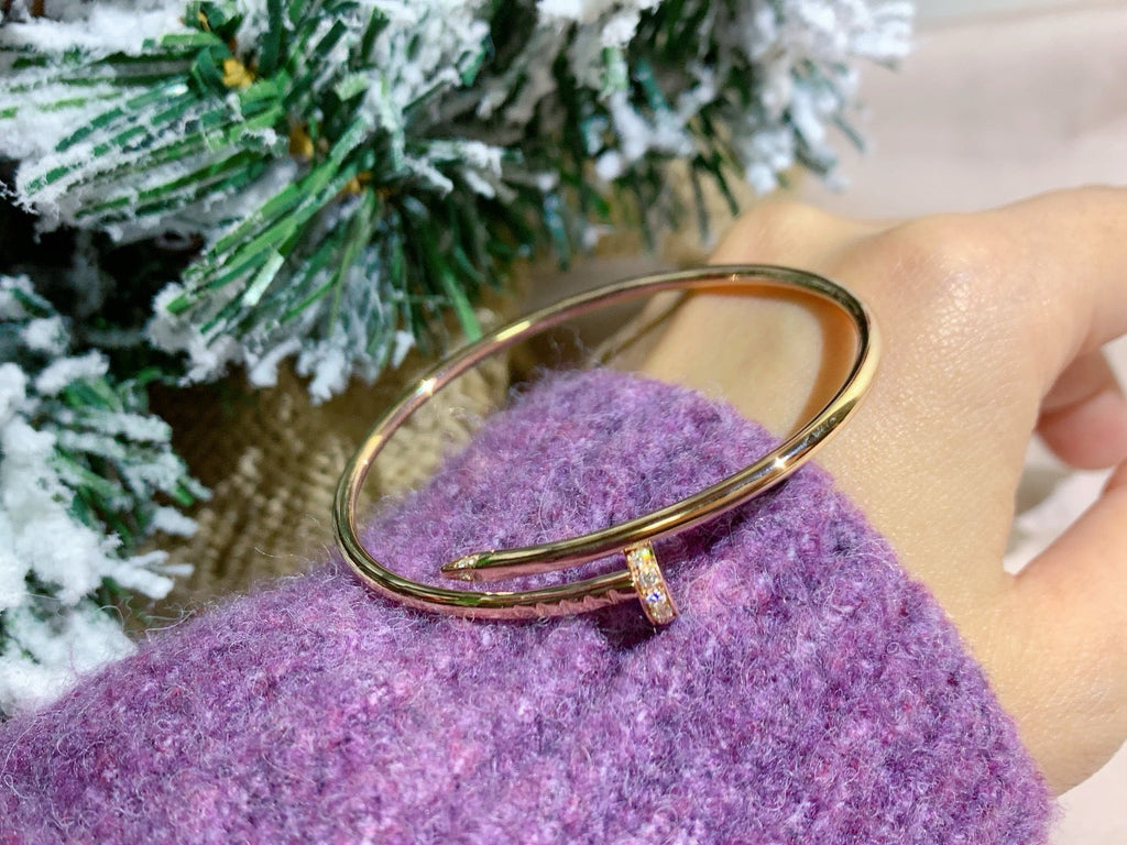 [Elowen jewels ]JUSTE ARMBAND 2,5 MM DIAMANTEN