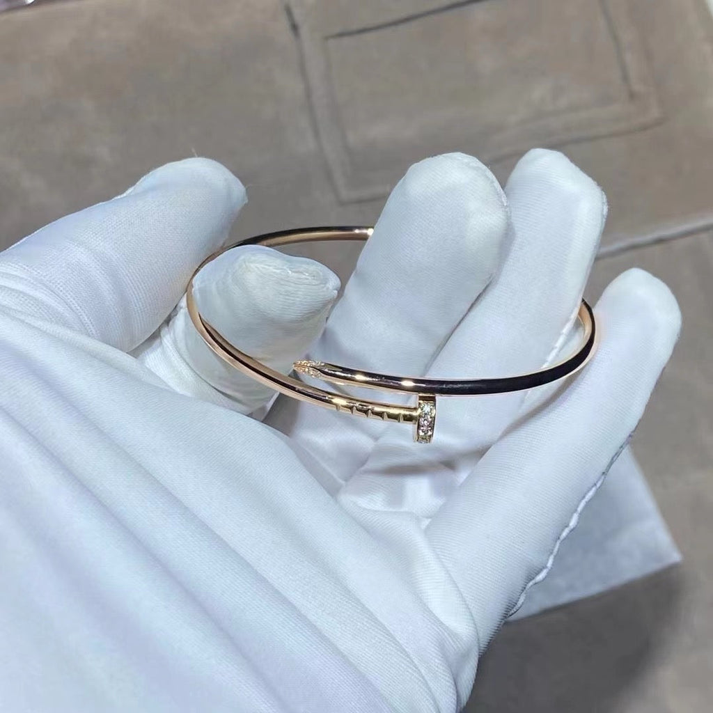 [Elowen jewels ]JUSTE ARMBAND 2,5 MM DIAMANTEN
