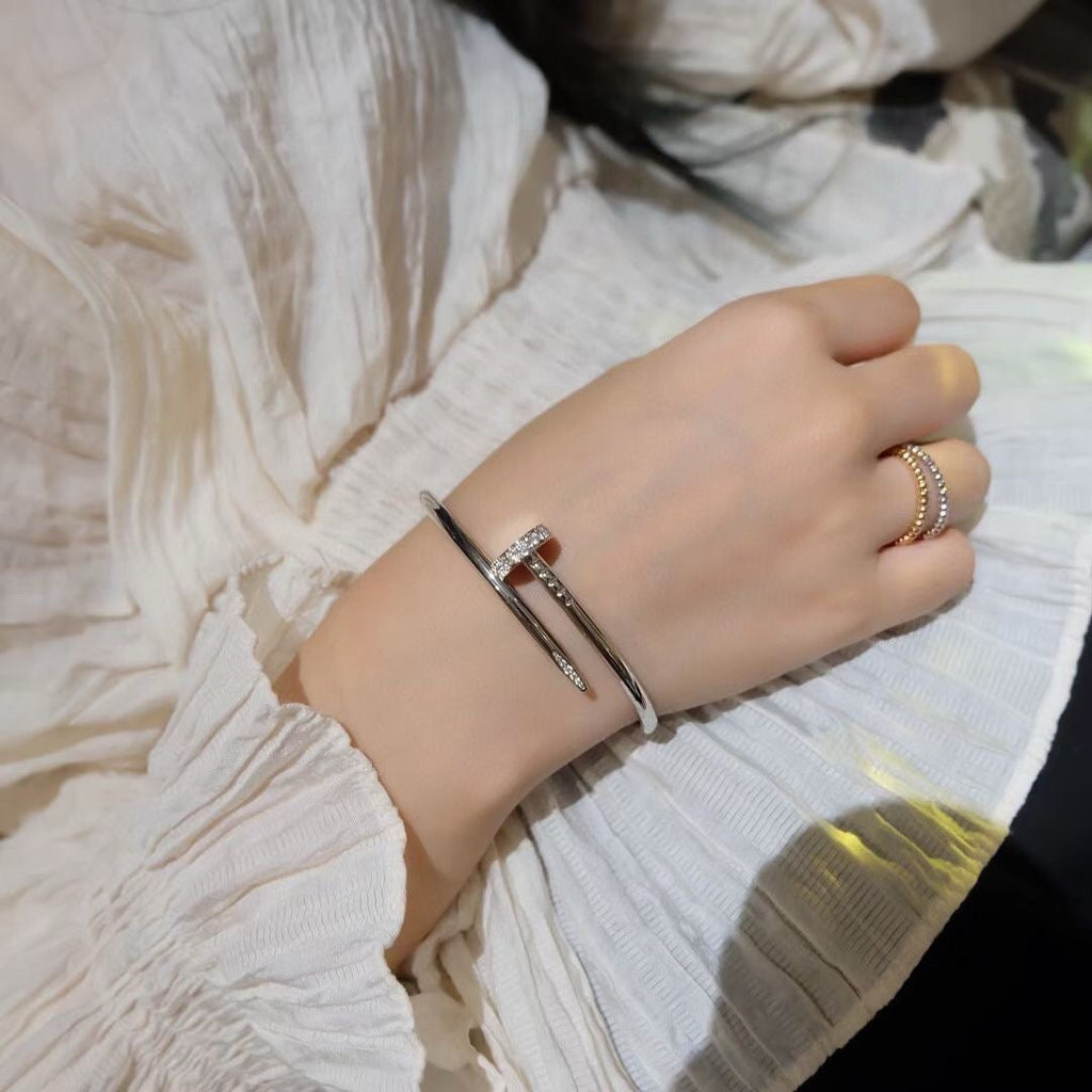 [Elowen jewels ]JUSTE BRACELET 3.5MM DIAMONDS