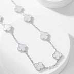 {
"Elowen jewels": "Elowen Schmuck",
"CLOVER 10 MOTIFS WHITE MOTHER OF PEARL NECKLACE": "KLEEBLATT 10-MOTIV-HALSKETTE AUS WEISSEM PERLMUTT"
}