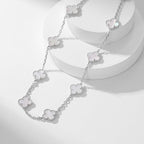 {
"Elowen jewels": "Elowen Schmuck",
"CLOVER 10 MOTIFS WHITE MOTHER OF PEARL NECKLACE": "KLEEBLATT 10-MOTIV-HALSKETTE AUS WEISSEM PERLMUTT"
}