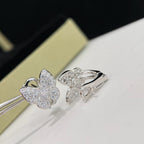 [Elowen jewels ]BUTTERFLY ALL DIAMOND EARRINGS