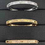 [Elowen jewels ]CLOVER BRACELET 4MM DIAMONDS