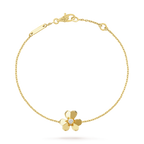 [Elowen jewels ]FRIVOLE GOLD FLOWER PINK MALACHITE BRACELET