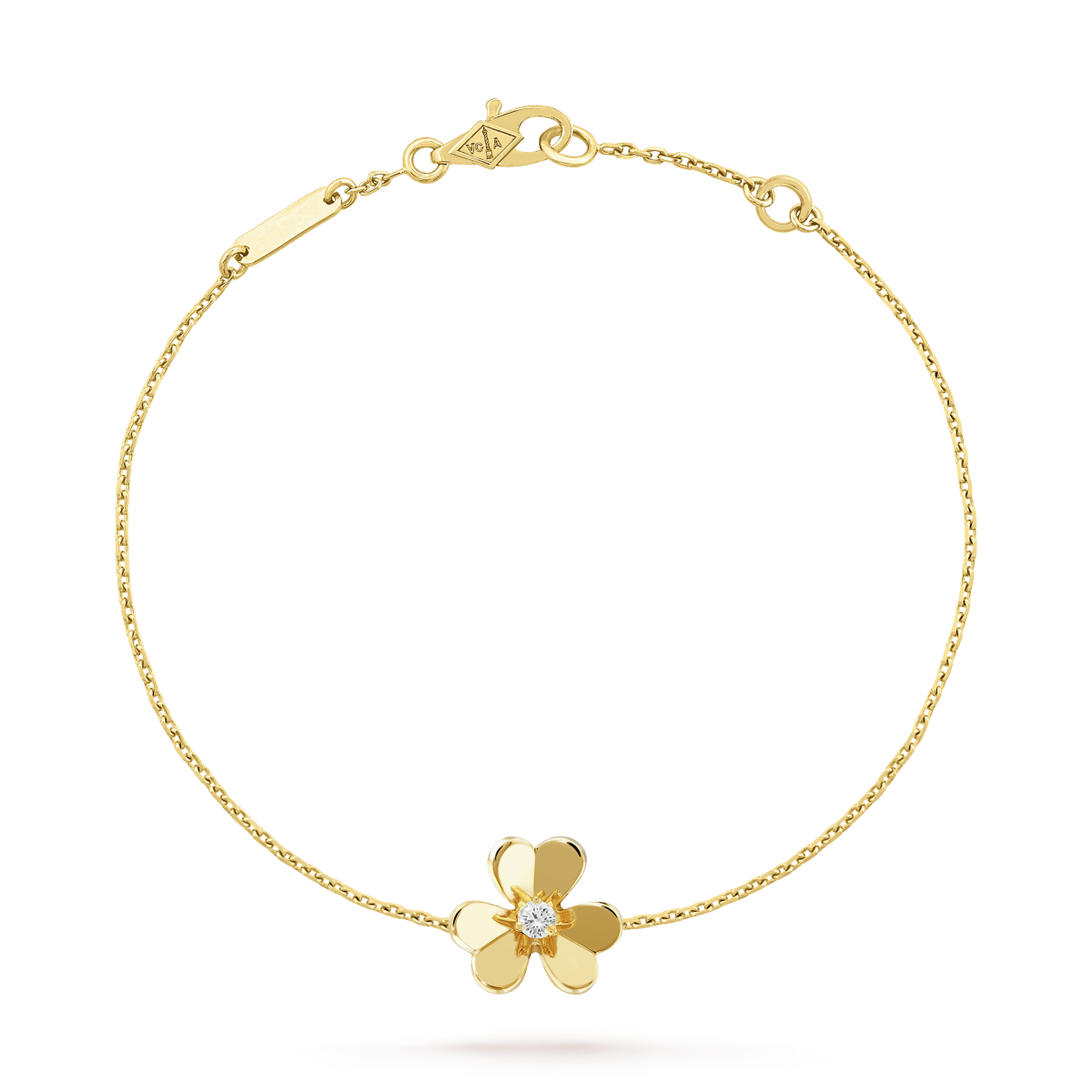 [Elowen jewels ]FRIVOLE GOLD FLOWER PINK MALACHITE BRACELET