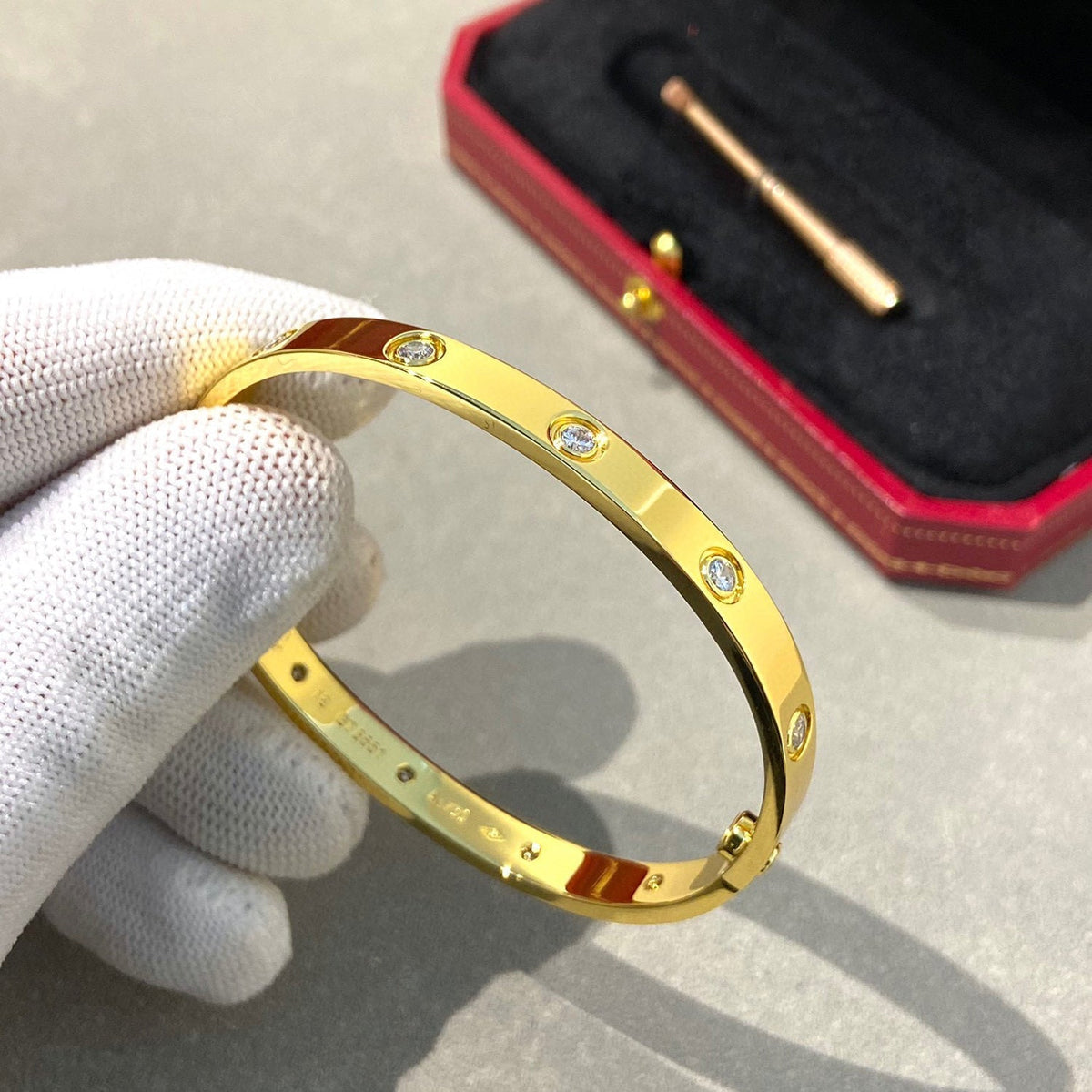 [Elowen jewels ]LOVE BRACELET 6.1MM 10 DIAMONDS