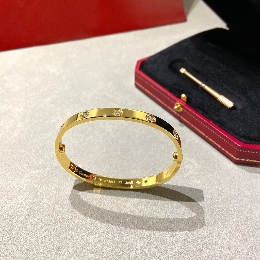 [Elowen jewels ]LOVE BRACELET 6.1MM 10 DIAMONDS