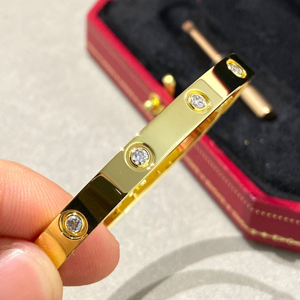 [Elowen jewels ]LOVE BRACELET 6.1MM 10 DIAMONDS