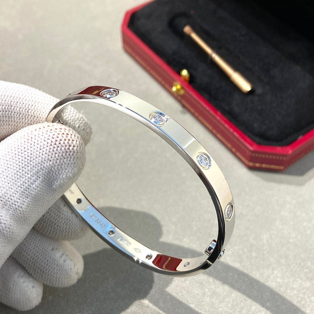 [Elowen jewels ]LOVE BRACELET 6.1MM 10 DIAMONDS