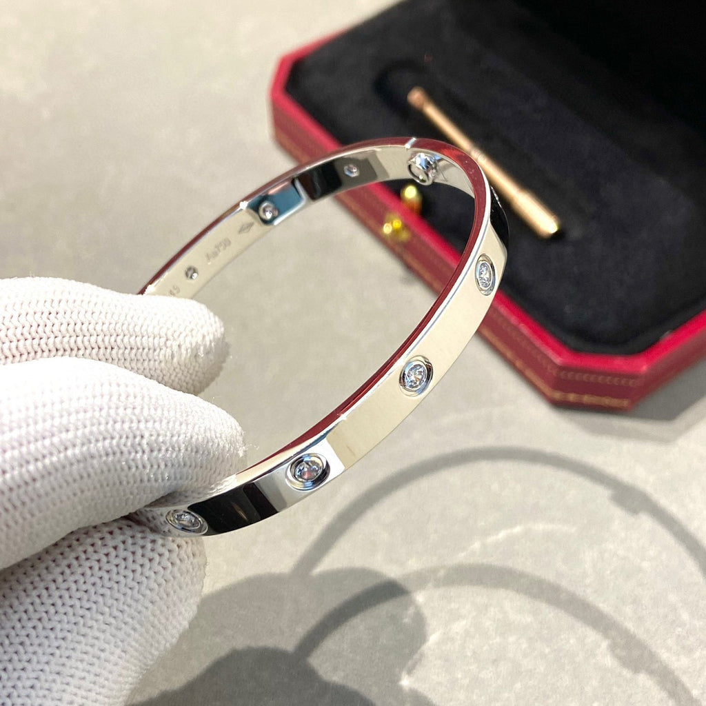 [Elowen jewels ]LOVE BRACELET 6.1MM 10 DIAMONDS